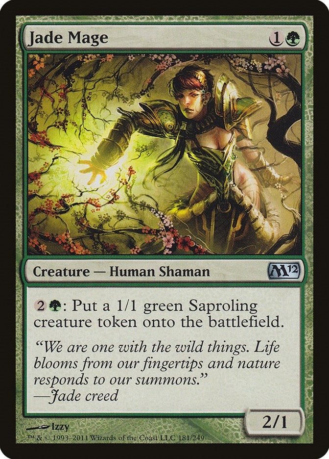 Jade Mage (181) [M12] - MTG Single