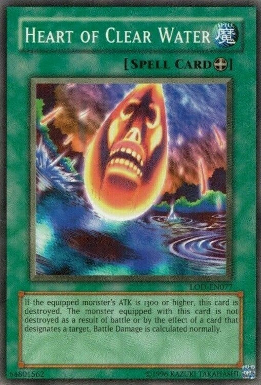 Heart of Clear Water (77) (LOD-EN) - YuGiOh Single