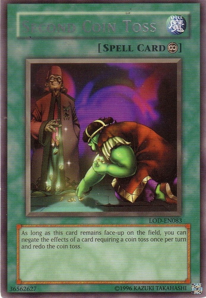 Second Coin Toss (83) (LOD-EN) - YuGiOh Single