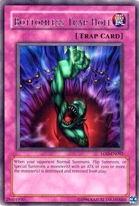 Bottomless Trap Hole (92) (LOD-EN) - YuGiOh Single
