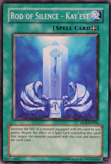 Rod of Silence - Kay’est (36) (DCR-EN) - YuGiOh Single