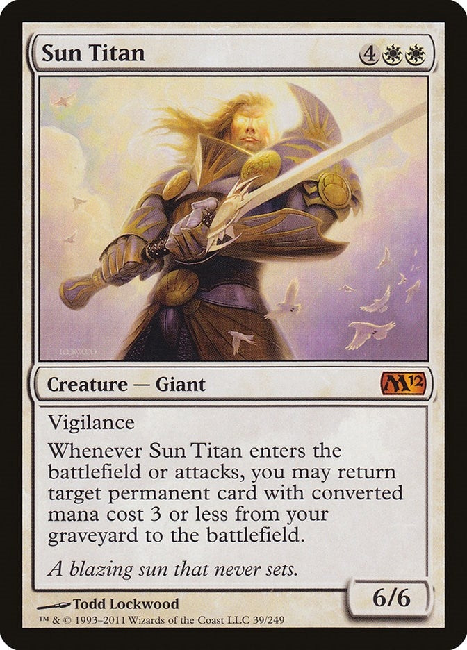 Sun Titan (39) [M12] - MTG Single