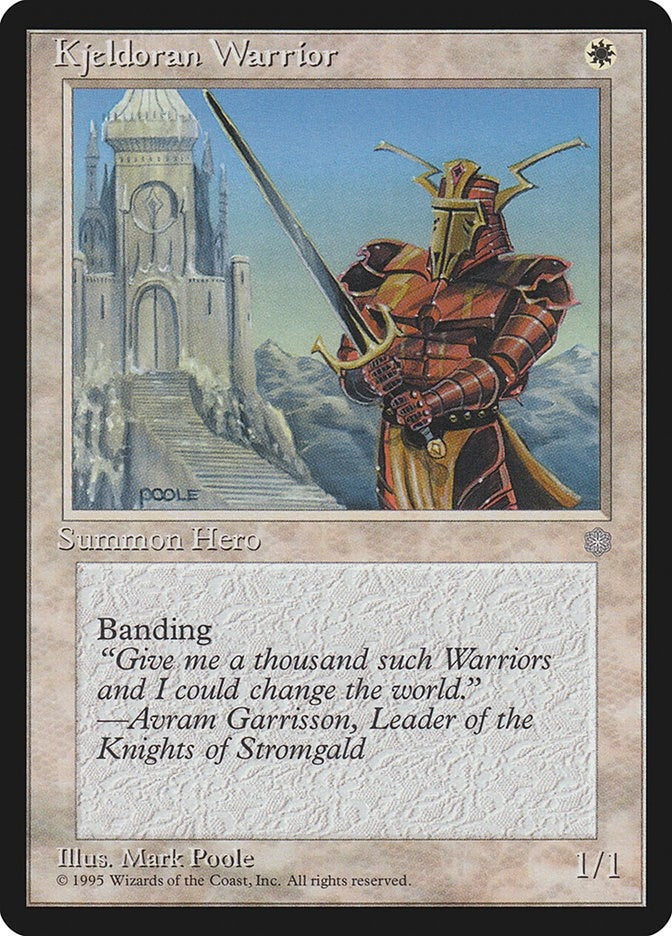 Kjeldoran Warrior [ICE] - MTG Single