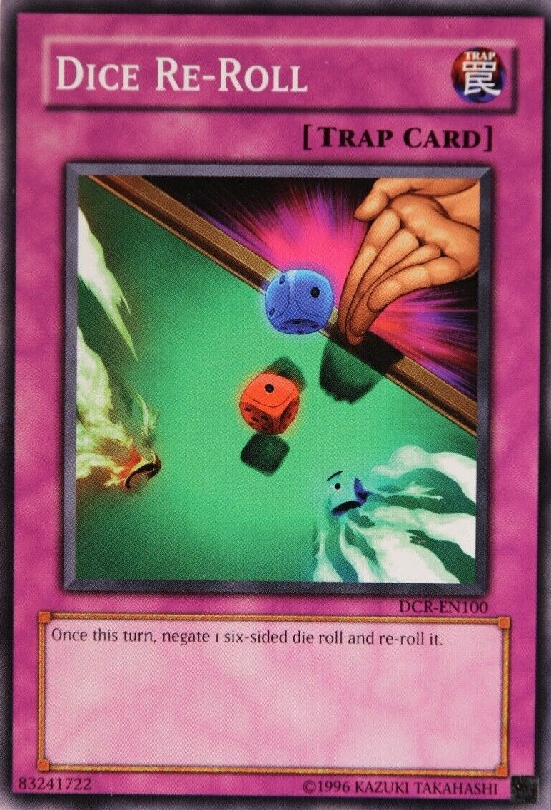 Dice Re-Roll (100) (DCR-EN) - YuGiOh Single