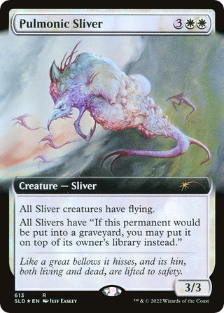 Pulmonic Sliver (Extended Art) (613) [SLD] - MTG Single