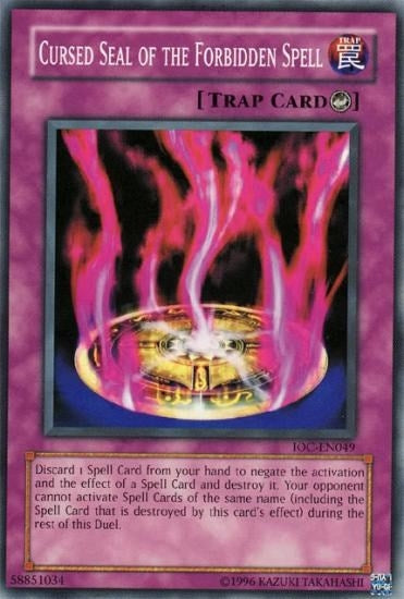Cursed Seal of the Forbidden Spell (49) (IOC-EN) - YuGiOh Single