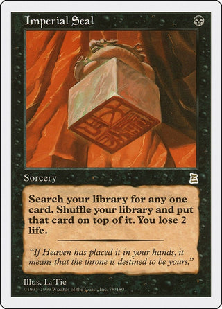 Imperial Seal (78) [PTK] - MTG Single
