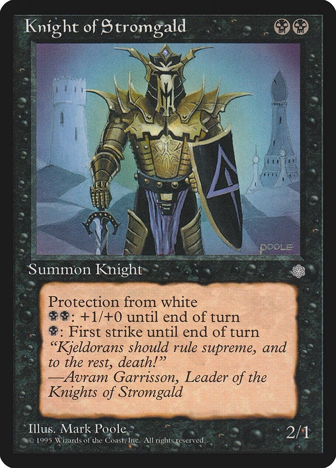 Knight of Stromgald [ICE] - MTG Single