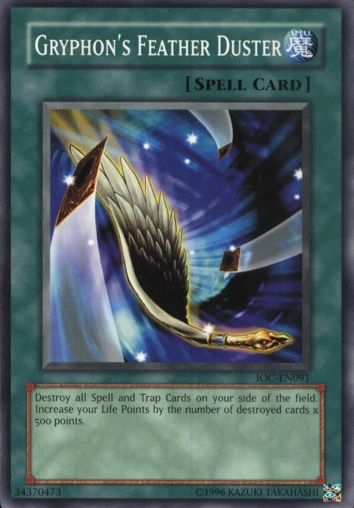 Gryphon’s Feather Duster (91) (IOC-EN) - YuGiOh Single