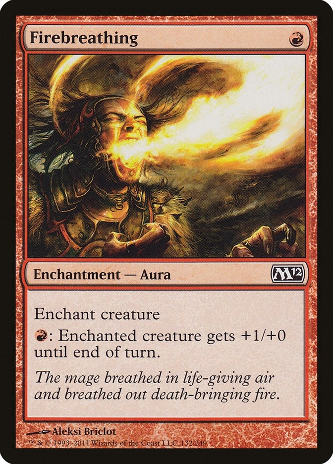 Firebreathing (132) [M12] - MTG Single
