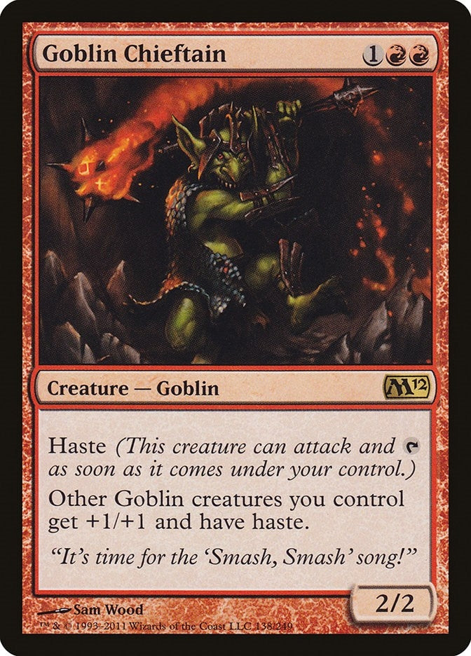 Goblin Chieftain (138) [M12] - MTG Single
