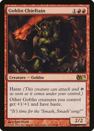 Goblin Chieftain (138) [M12] - MTG Single