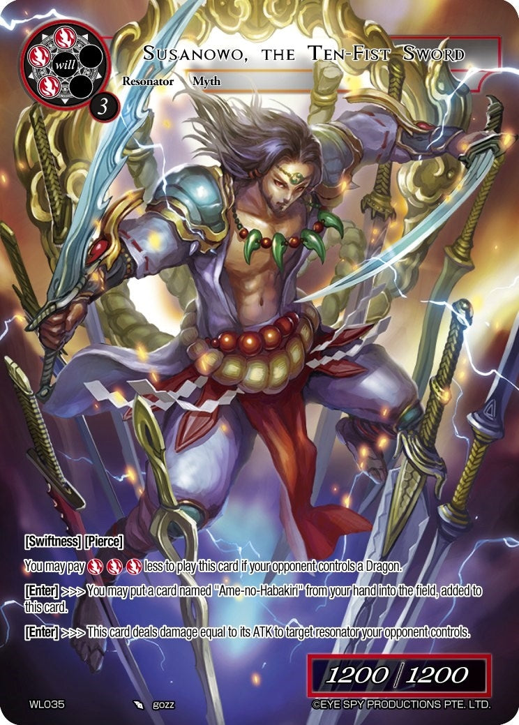 Susanowo the Ten-Fist Sword (35) [PRO] - Force of Will Single
