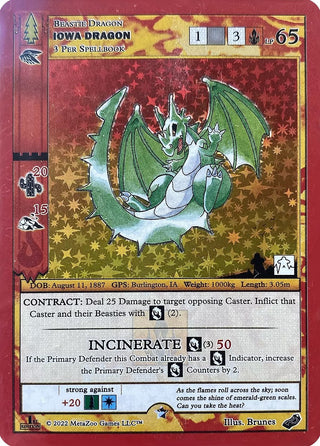 Iowa Dragon (PHD Exclusive) (MISC) - MetaZoo Single