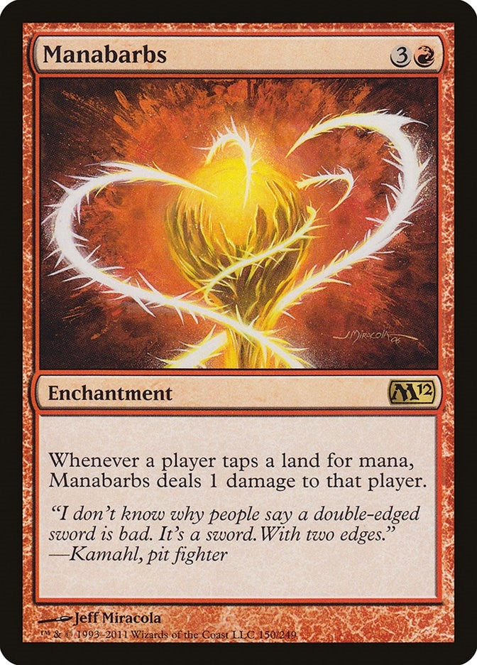 Manabarbs (150) [M12] - MTG Single