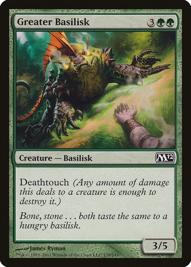 Greater Basilisk (179) [M12] - MTG Single