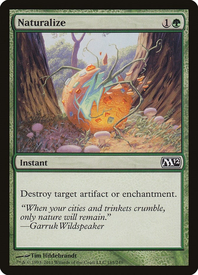Naturalize (185) [M12] - MTG Single