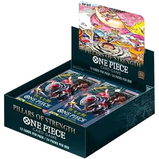Pillars of Strength - Booster Box (OP03) - One Piece Card Game Sealed