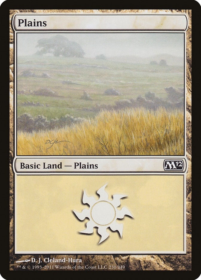 Plains (231) (231) [M12] - MTG Single