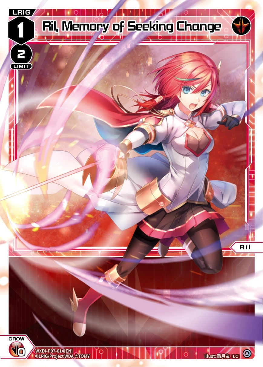 Ril Memory of Seeking Change (7014) [WXDi-P07] - WIXOSS Single