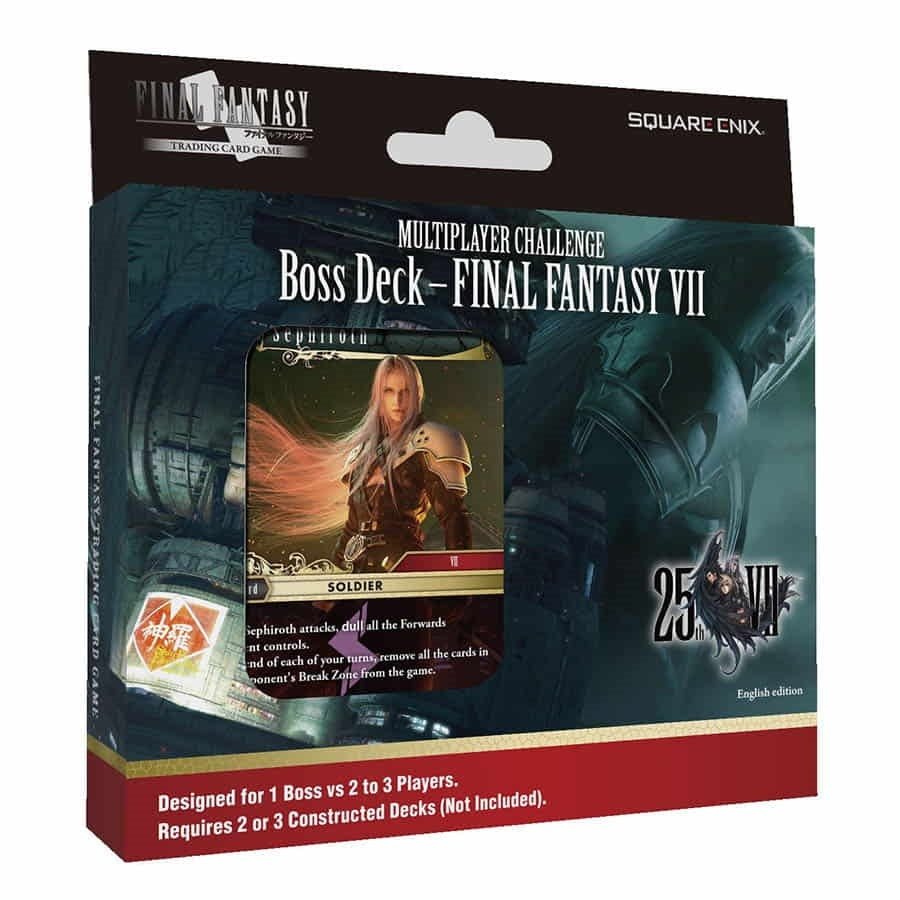 Multiplayer Challenge: Boss Deck - Final Fantasy VII - Final Fantasy TCG Sealed