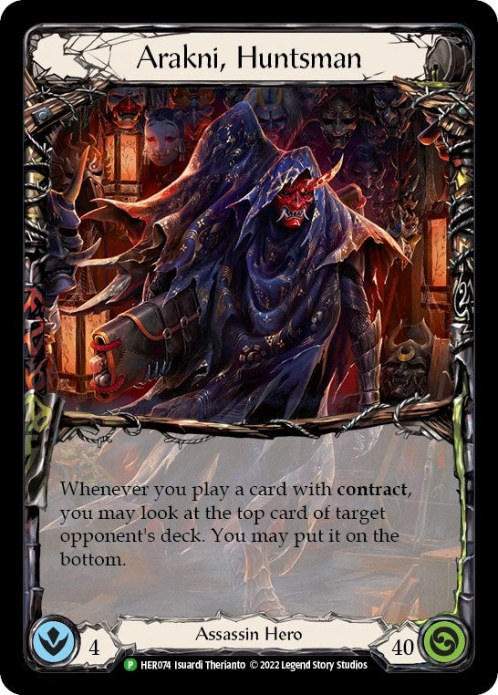 Arakni Huntsman - HER074 (74) [PR] - Flesh and Blood TCG Single