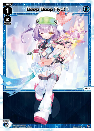 Beep Boop Aya! I (7020) [WXDi-P07] - WIXOSS Single