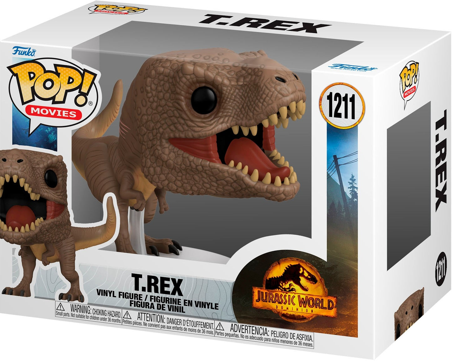 Jurassic World Dominion: T-Rex (1211) [POP!] - Funko Sealed