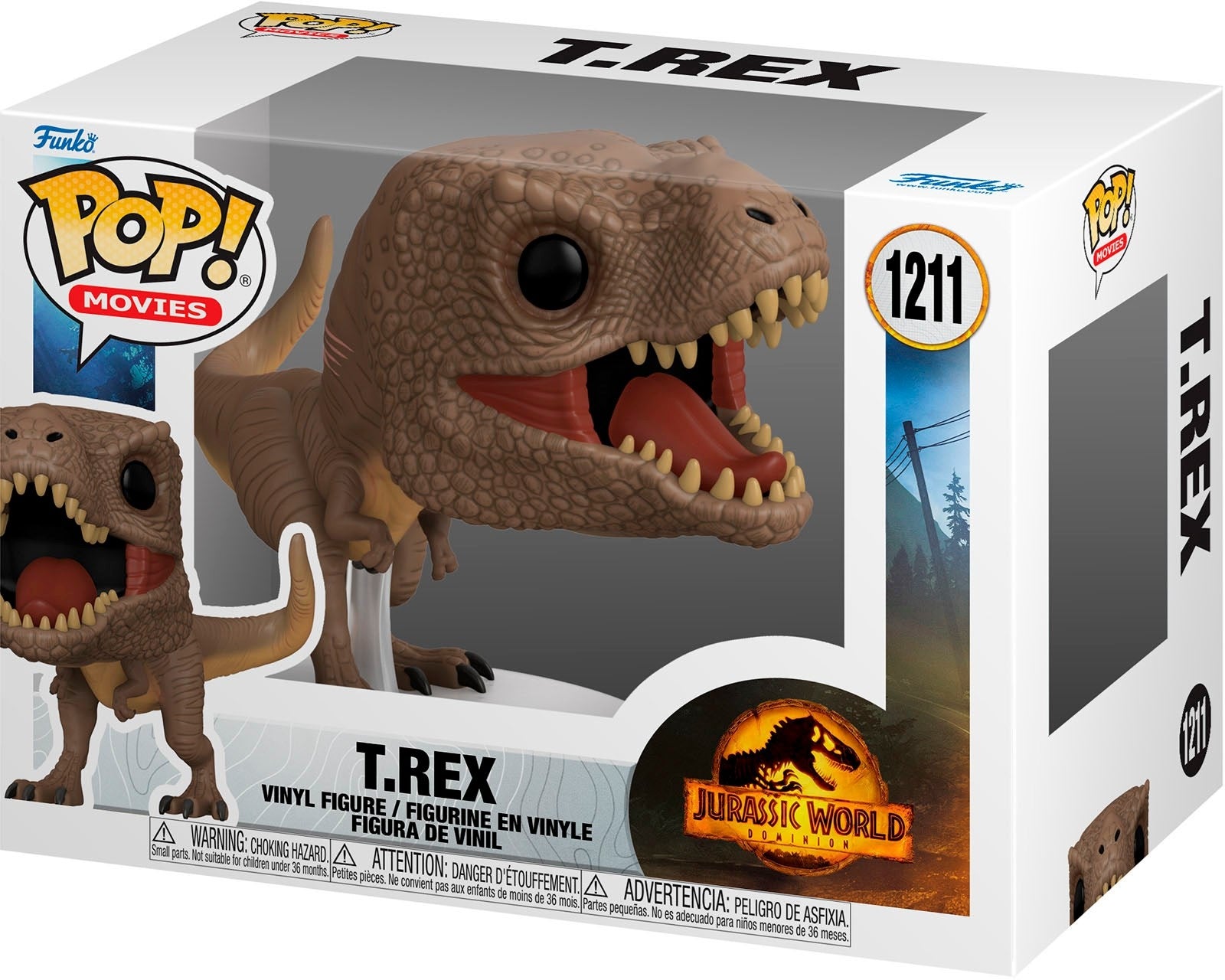 Jurassic World Dominion: T-Rex (1211) [POP!] - Funko Sealed