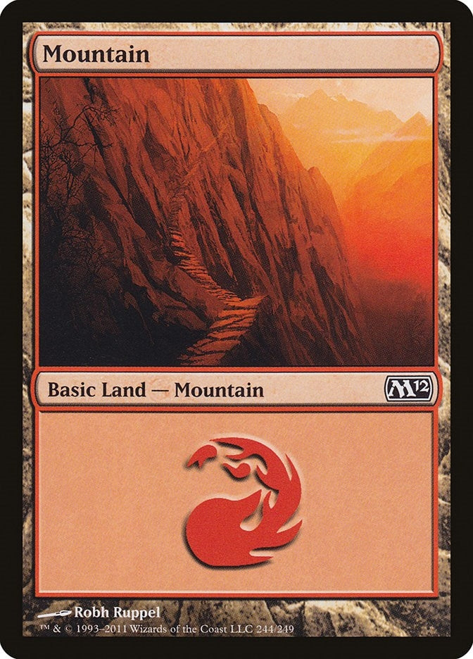 Mountain (244) (244) [M12] - MTG Single