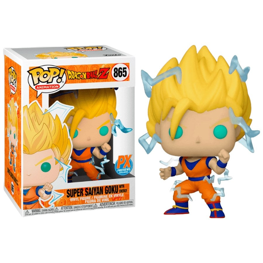 Dragon Ball Z: Super Saiyan Goku (PX Previews Exclusive) (865) [POP!] - Funko Sealed