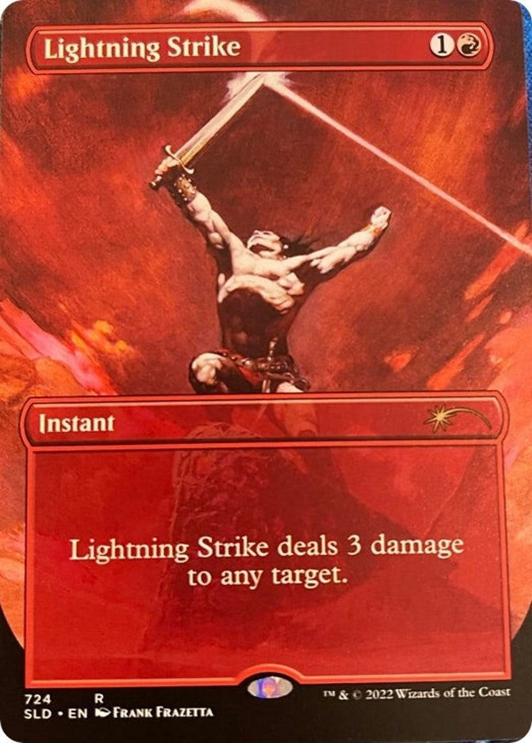 Lightning Strike (724) [SLD] - MTG Single
