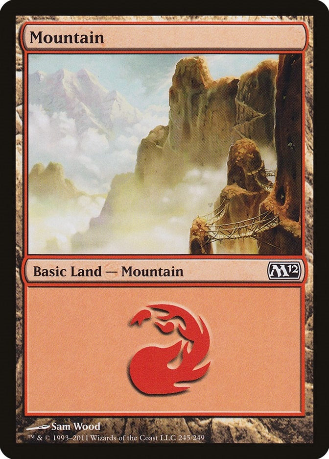 Mountain (245) (245) [M12] - MTG Single