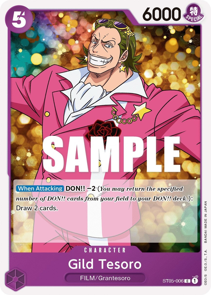 Gild Tesoro (5006) (ST-05) - One Piece Card Game Single