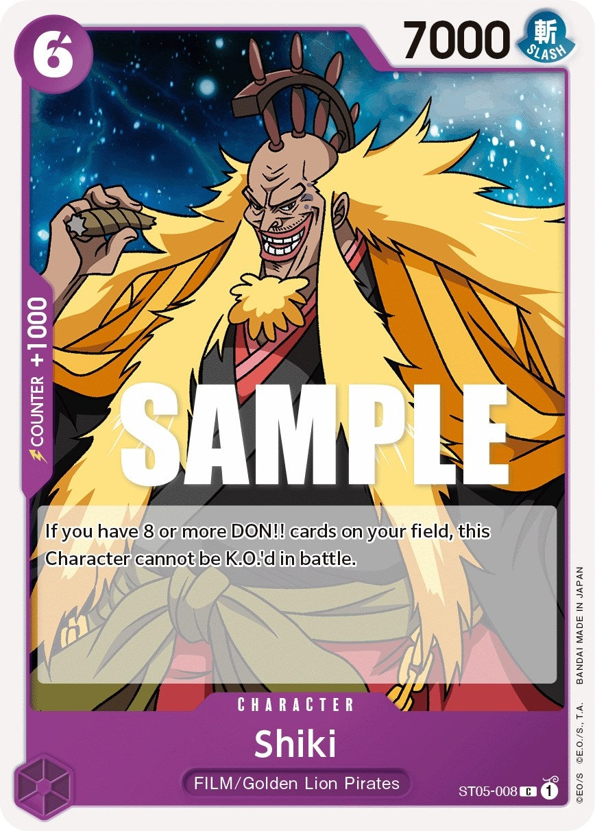 Shiki (5008) (ST-05) - One Piece Card Game Single