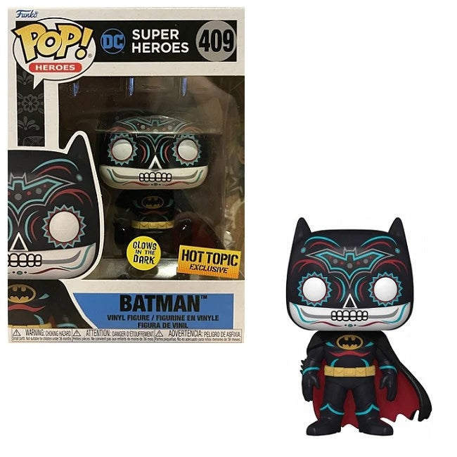 DC Super Heroes: Batman Dia de los DC (Hot Topic Exclusive) (409) [POP!] - Funko Sealed
