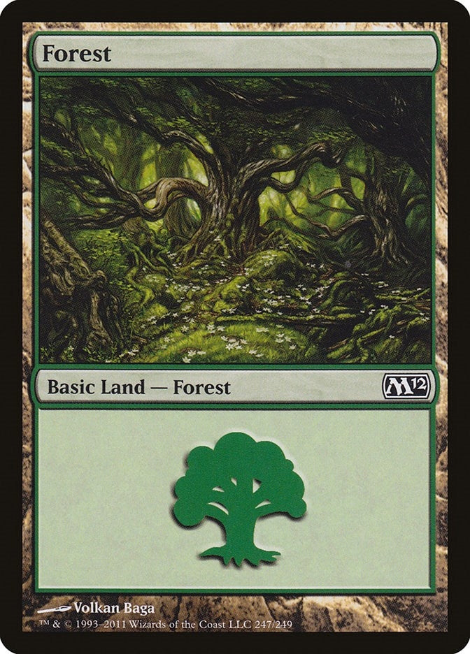 Forest (247) (247) [M12] - MTG Single