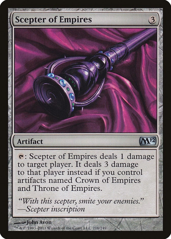 Scepter of Empires (216) [M12] - MTG Single