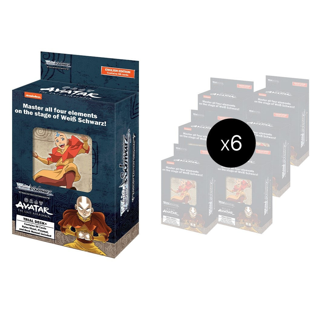 Avatar: The Last Airbender Trial Deck + Display [ATLA/WX04] - Weiss Schwarz Sealed