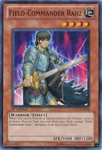 Field-Commander Rahz (11018) - YuGiOh Single