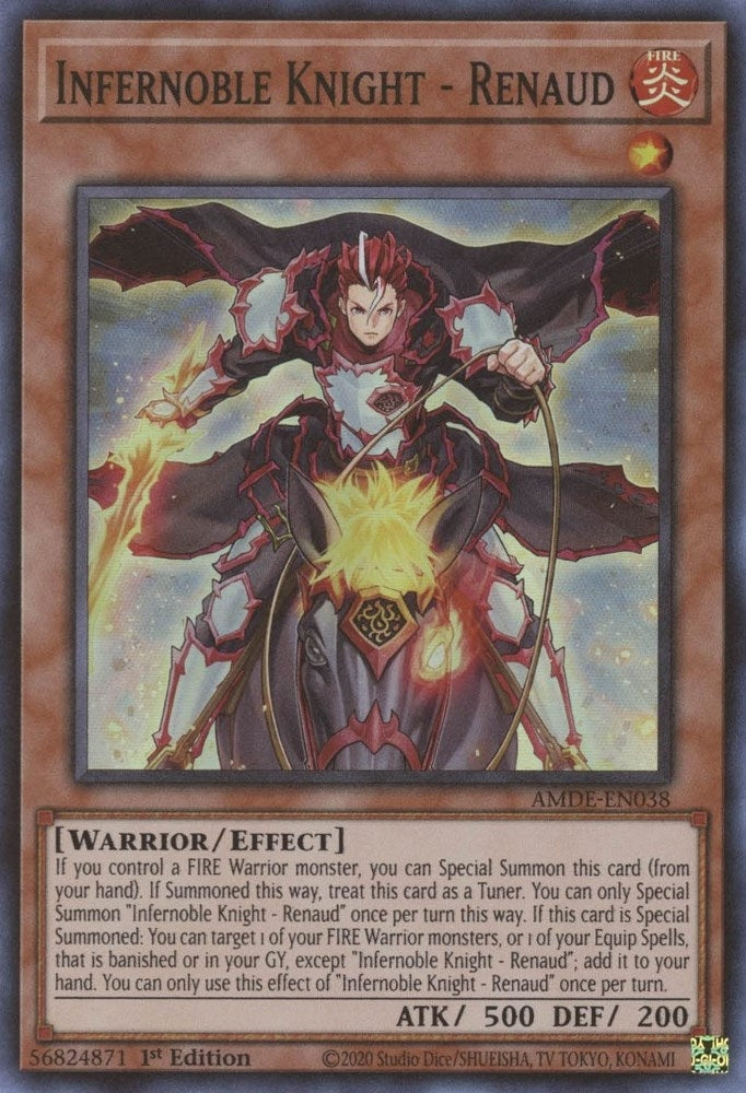 Infernoble Knight - Renaud (38) (AMDE) - YuGiOh Single