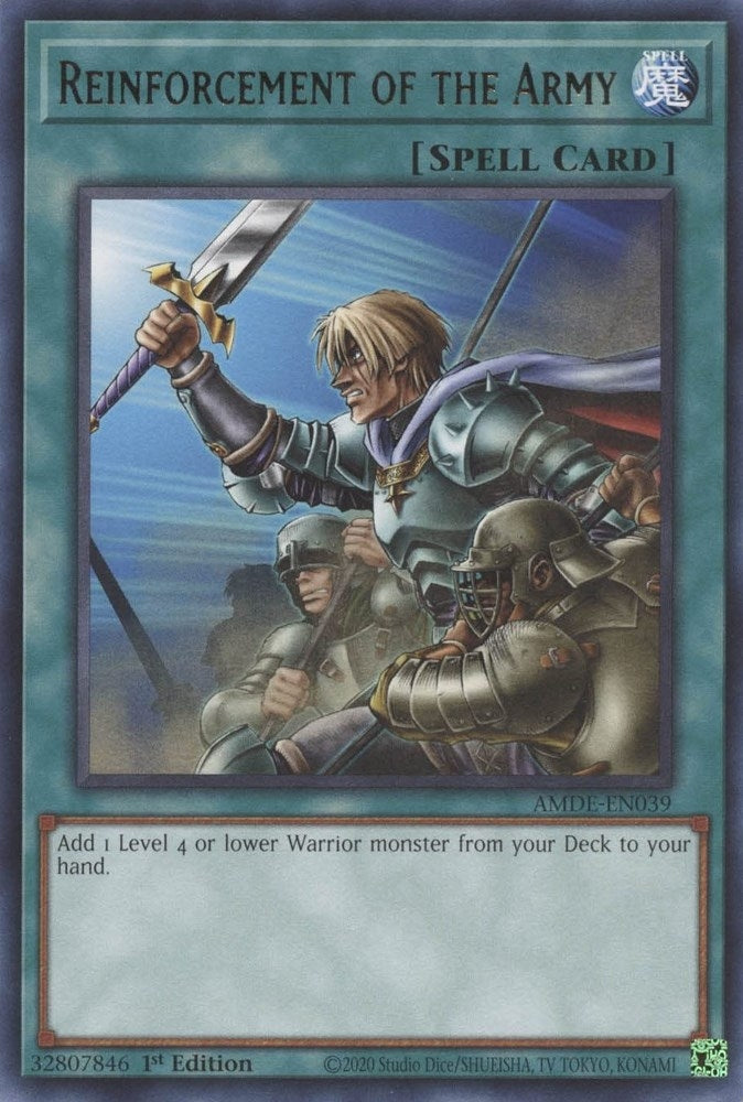Reinforcement of the Army (39) (AMDE) - YuGiOh Single