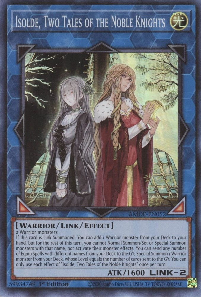 Isolde Two Tales of the Noble Knights (52) (AMDE) - YuGiOh Single