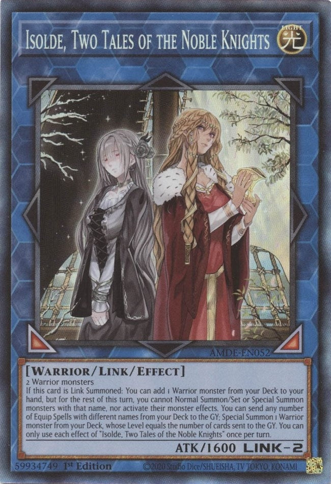 Isolde Two Tales of the Noble Knights (CR) (52) (AMDE) - YuGiOh Single