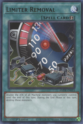 Limiter Removal (53) (AMDE) - YuGiOh Single