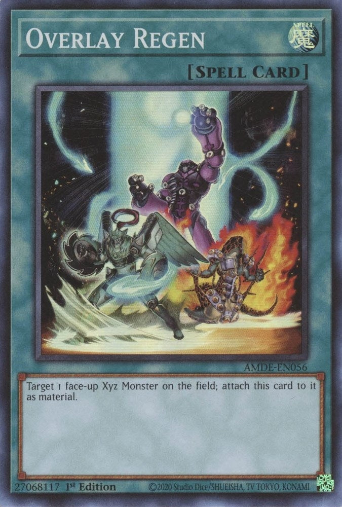 Overlay Regen (56) (AMDE) - YuGiOh Single