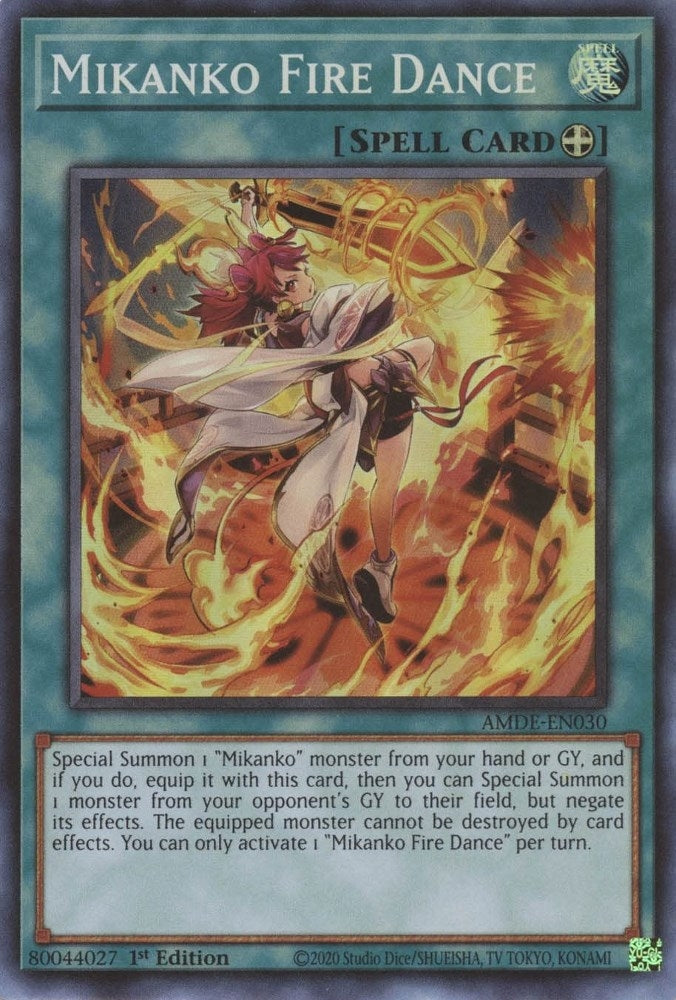 Mikanko Fire Dance (30) (AMDE) - YuGiOh Single