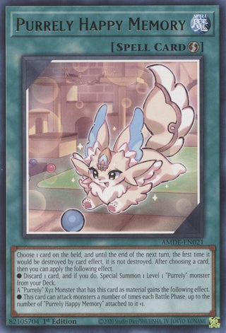Purrely Happy Memory (21) (AMDE) - YuGiOh Single