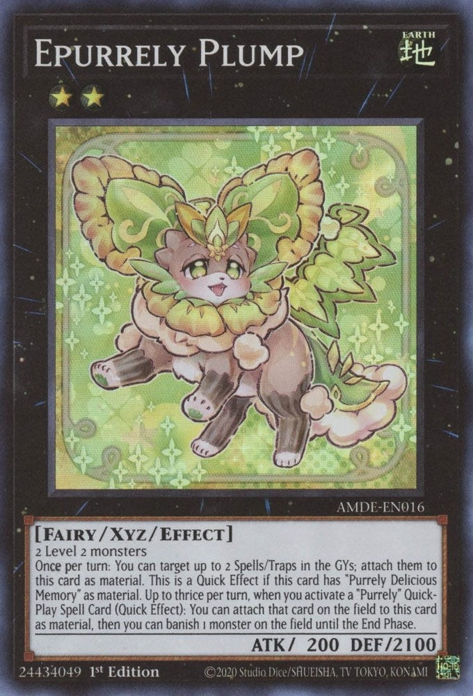 Epurrely Plump (16) (AMDE) - YuGiOh Single
