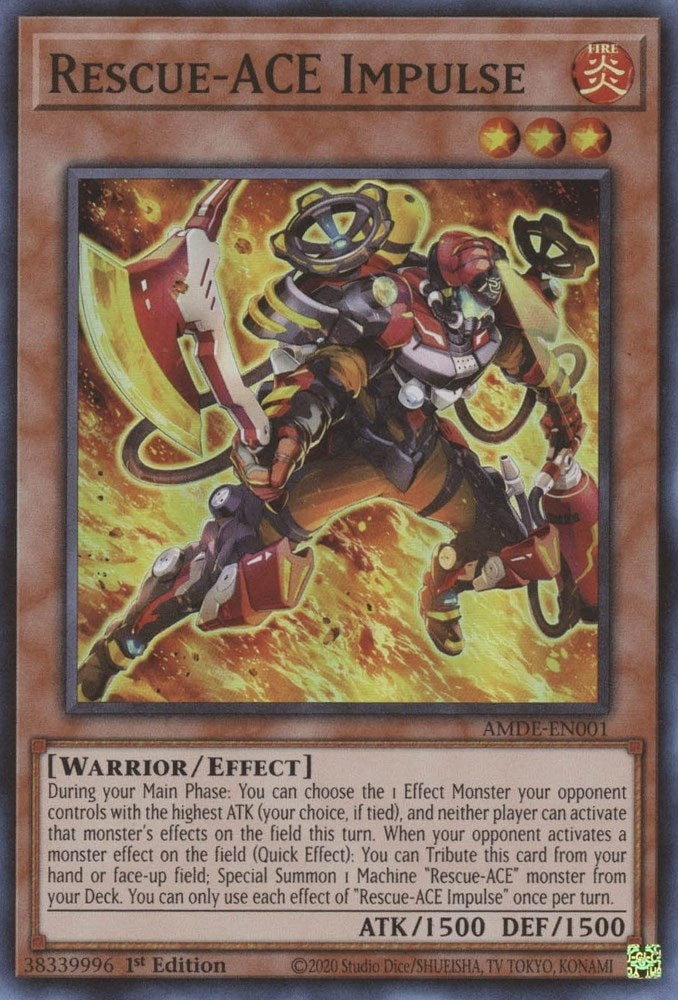 Rescue-ACE Impulse (1) (AMDE) - YuGiOh Single